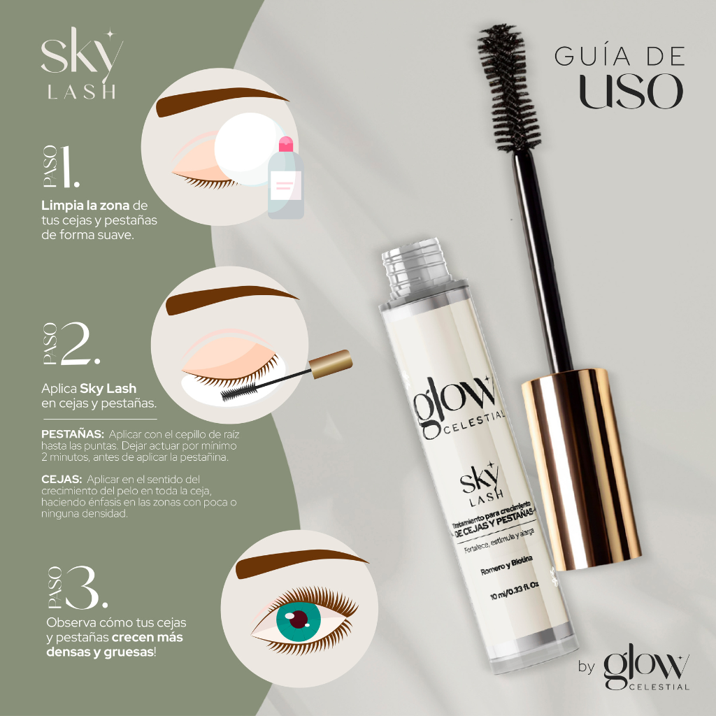 Sérum Pestañas y Cejas - Sky Lash