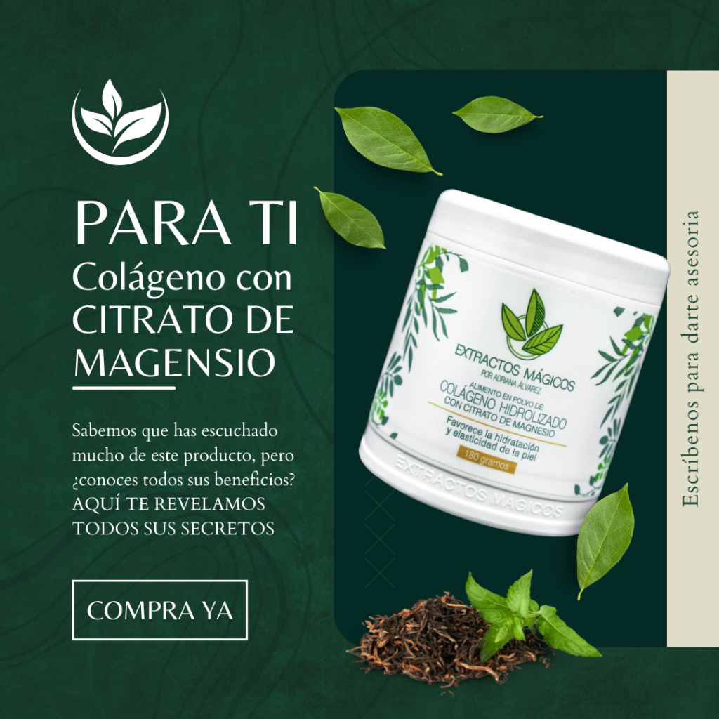 Colágeno hidrolizado con citrato de magnesio