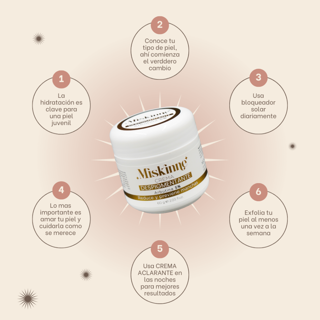 Crema Despigmentante - Miskinne