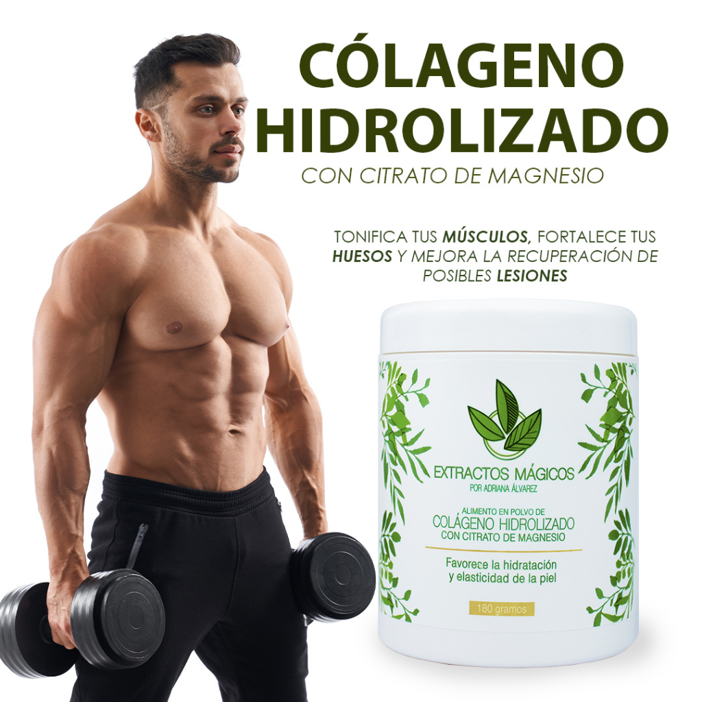 Colágeno hidrolizado con citrato de magnesio