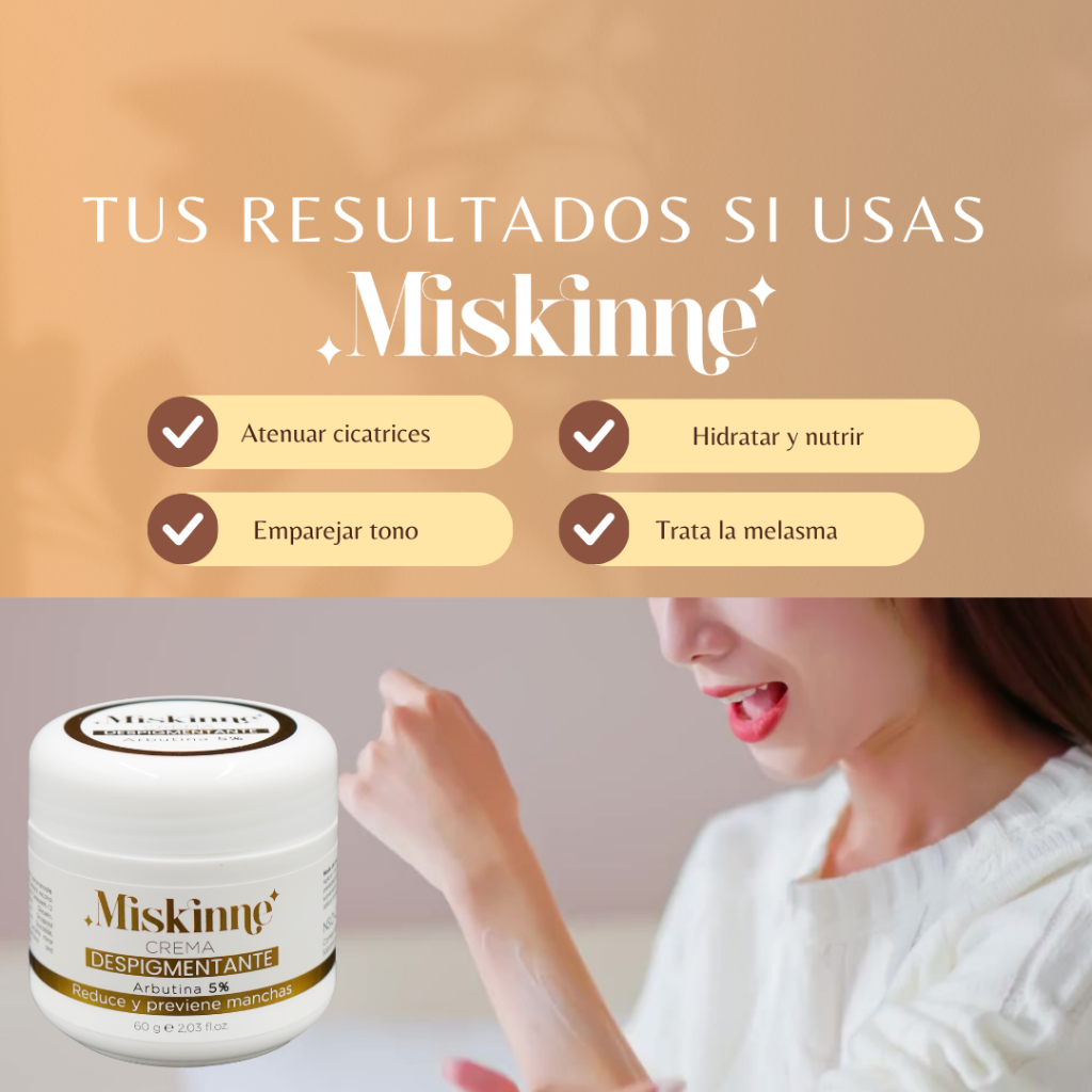 Crema Despigmentante - Miskinne