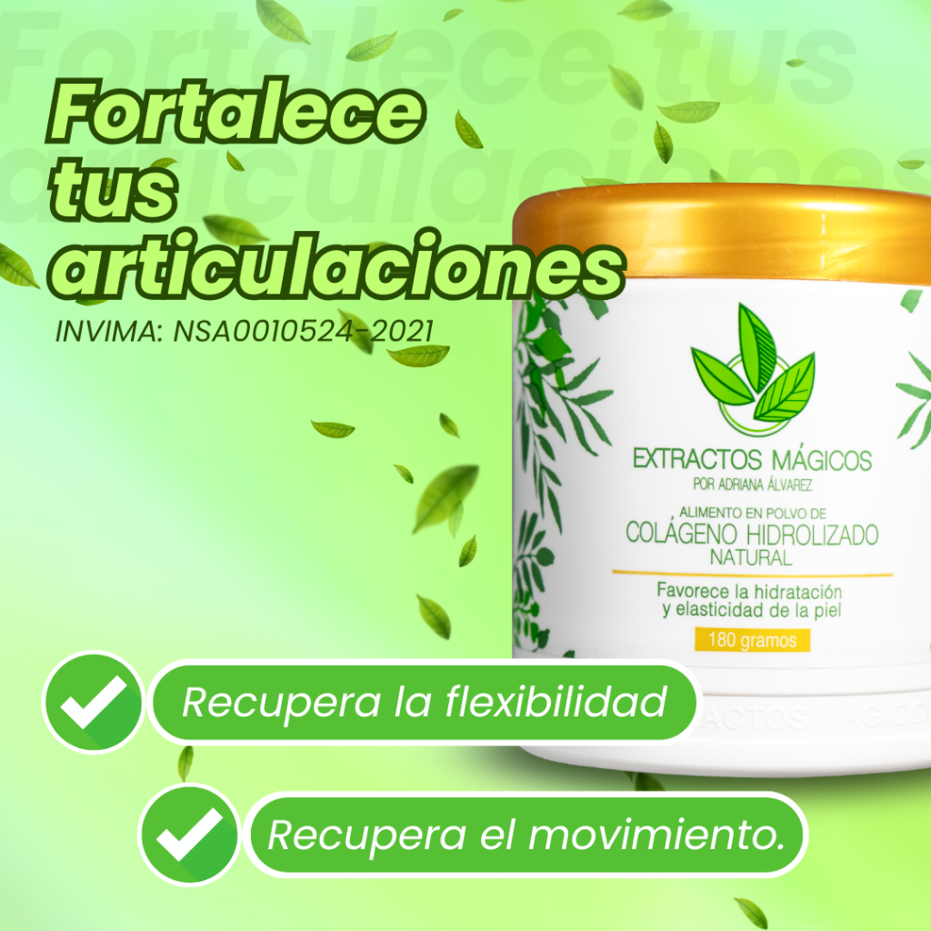 Colágeno hidrolizado - 100% natural