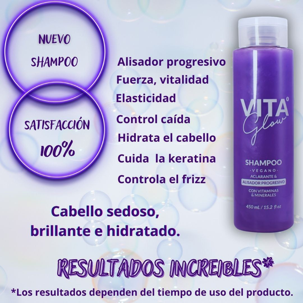 Shampoo Vegano Aclarante - Vitaglow